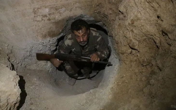 YPG-PKK’nın 12 kilometrelik terör tüneli bulundu