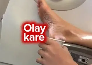 Pis yolcuların uçaktaki iğrenç görüntüleri olay oldu! Uçaklardan yansıyan kareler sosyal medyayı salladı