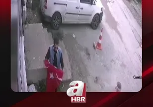 AL BAYRAĞI YERDE BIRAKMADI