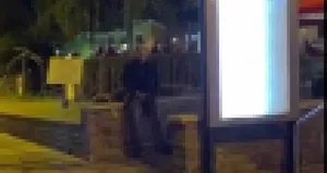 Sokak ortasında skandal görüntü!