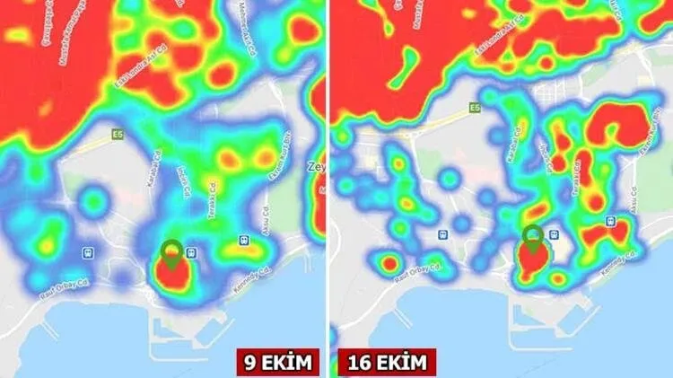 Istanbul Un Koronavirus Haritasinda Dikkat Ceken Goruntu Her Sey 7 Gunde Oldu
