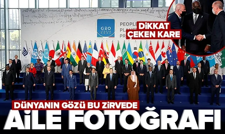 Son dakika: G20 Liderler Zirvesi Roma’da başladı: Başkan Erdoğan da katılıyor! Pandemi ve iklim krizi masada
