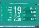 19 Eylül gününe ait veriler açıklandı
