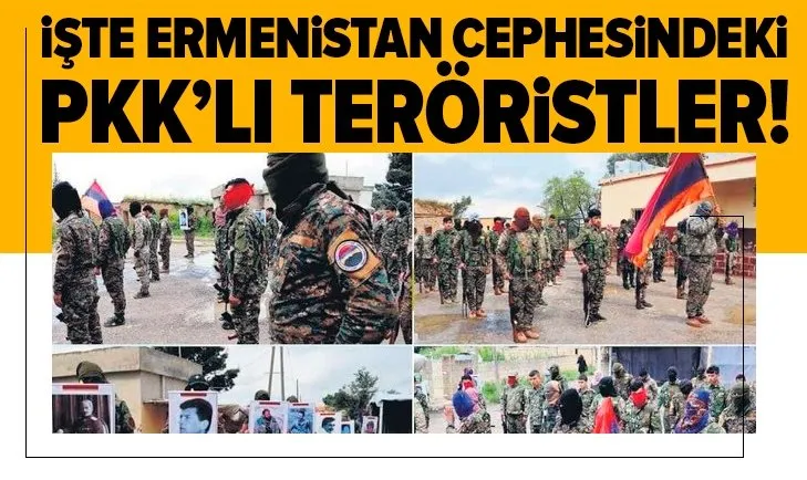 Ermenistan cephesindeki PKK’lılar!
