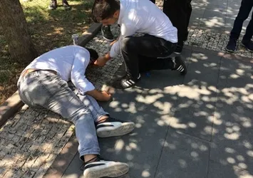 Bayram günü ibretlik manzara!