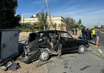 Kayseri'de feci kaza! 1 ölü 3 yaralı