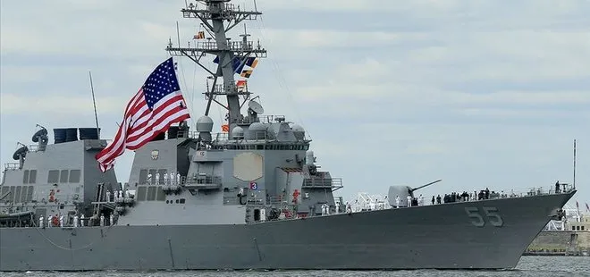 ABD savaş gemisine saldırı! Pentagon duyurdu! Ticari gemiler de yer alıyor...