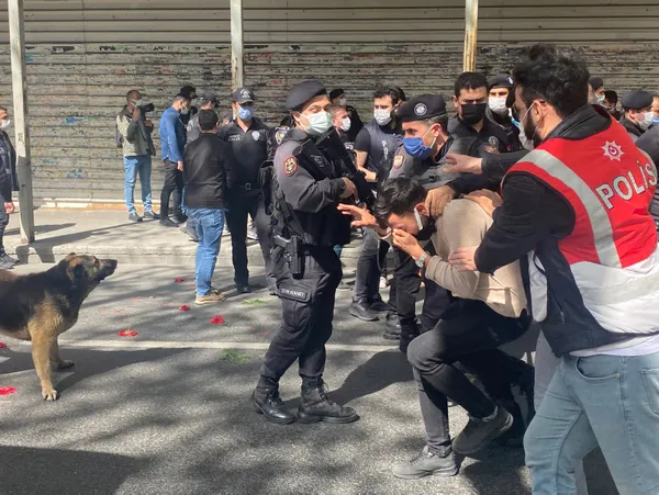 Son dakika | 1 Mayıs provokatörleri yine sahnede! Polis geçit vermedi