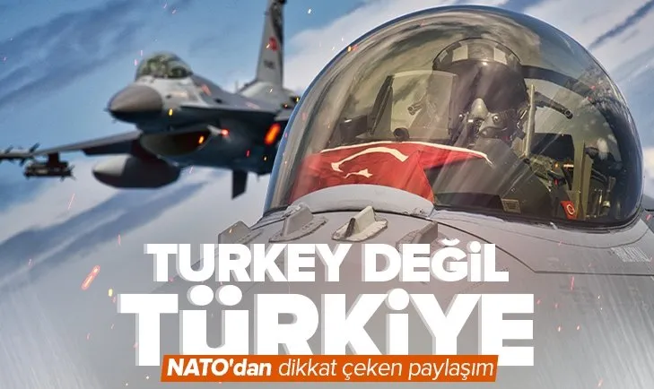 Son dakika: NATO’dan dikkat çeken ’Türkiye’ paylaşımı