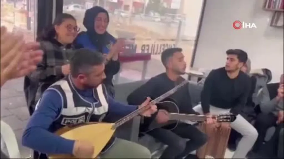 Polisler söyledi özel vatandaşlar oynadı