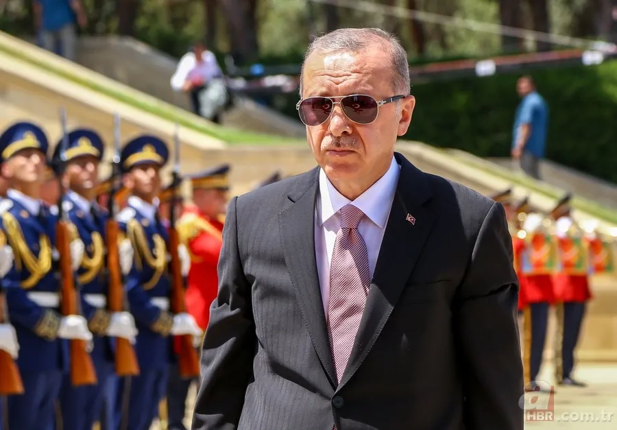 Başkan Erdoğan Azerbaycan'da Aliyev tarafından resmi törenle karşılandı 11