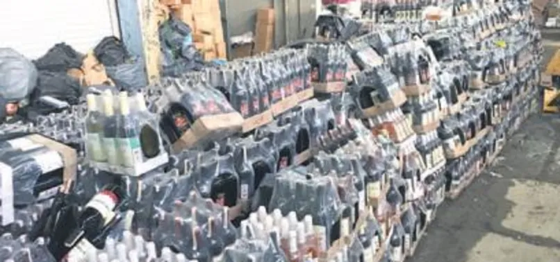 Sahte içkide rekor baskın