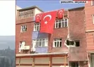 YPG yine sivilleri hedef aldı! Atılan havan Türk bayrağının asılı eve isabet etti