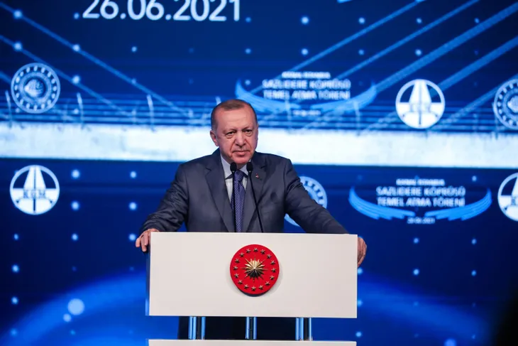 Türkiye'ye çağ atlatacak dev proje Kanal İstanbul! Vatandaş akın etti! Başkan Erdoğan'a sevgi seli