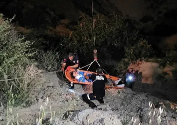 Kayıp olan bilgisayar teknisyeni, 30 metre yamaçtan yuvarlanmış halde bulundu