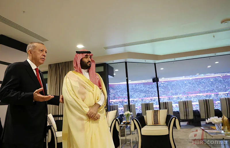 Başkan Recep Tayyip Erdoğan 2022 Dünya Kupası'nı dünya liderleri ile birlikte izledi 6