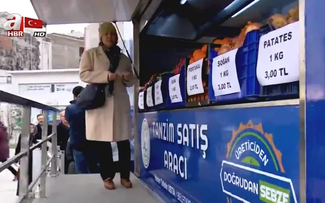 İşte İstanbul’daki ‘tanzim satış’ noktası