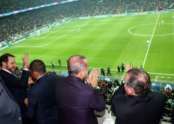 Cumhurbaşkanı Erdoğan, Vodafone Park’ta