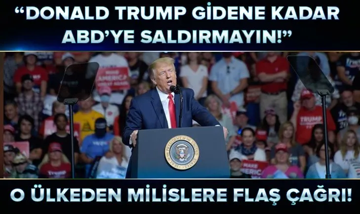 İran'dan milislere talimat: Trump gidene kadar ABD'ye saldırmayın!