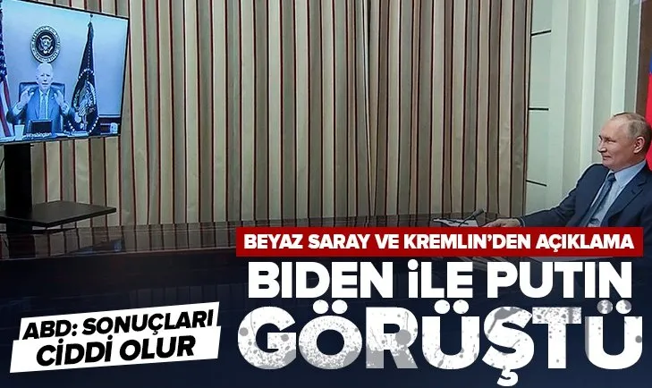 Son dakika: Beyaz Saray ve Kremlin’den Biden - Putin görüşmesiyle ilgili açıklama