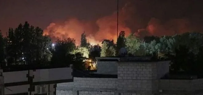 Suriye’de akaryakıt istasyonunda patlama