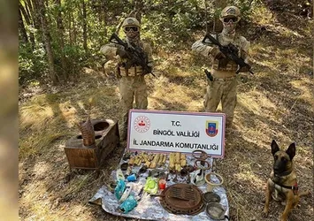 Bingöl'de PKK/KCK'ya ait sığınak bulundu!
