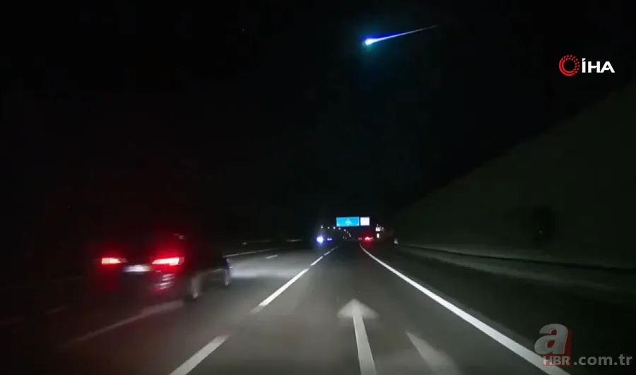 Seyir halinde giderken neye uğradığını şaşırdı! Mavi renkli ateş topu… 1