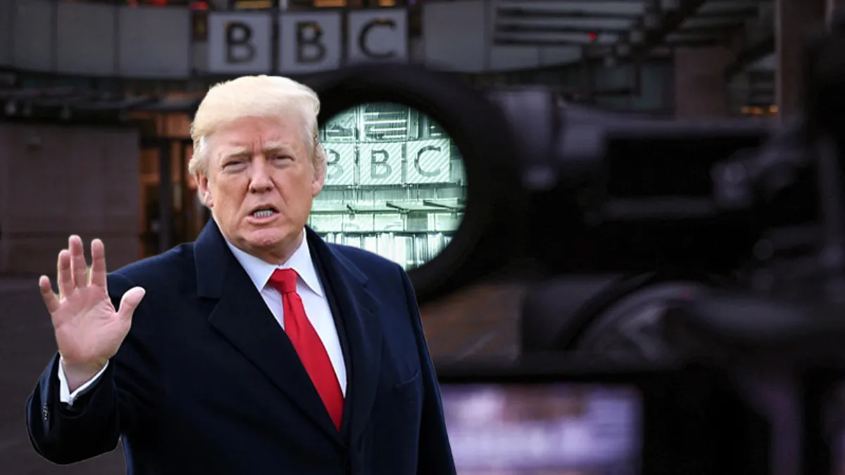 Montaj skandalının ardından BBC Trump'tan özür diledi