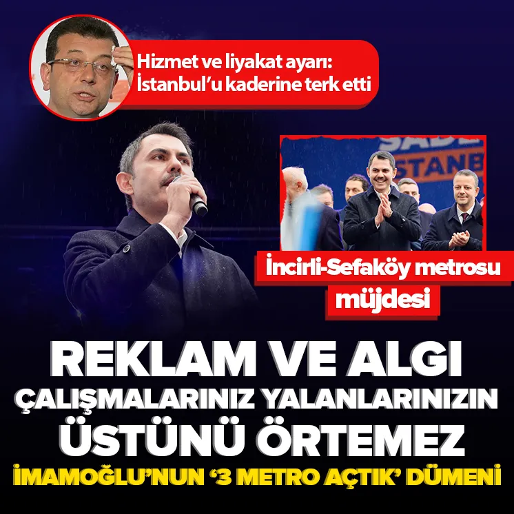 Kurumdan İmamoğluna hizmet ve liyakat ayarı