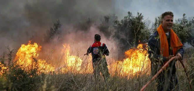 Yunanistan’da orman yangını: En az 1 ölü, 25 yaralı