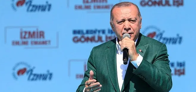 Başkan Erdoğan: Tunç Soyer adaylık icazetini İzmir’den değil Kandil’den almıştır!