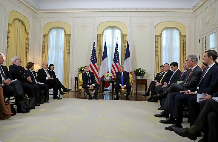 Trump ve Macron’dan NATO Zirvesi öncesi önemli açıklamalar