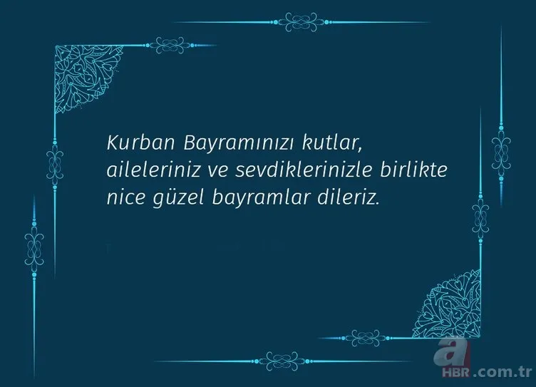 Kurban Bayramı sözleri kısa uzun! | Anlamlı farklı Resimli Kurban Bayramı mesajları sözleri için tıklayınız! 13