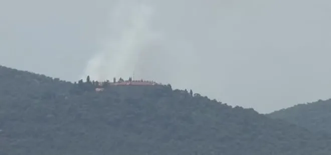 Son dakika: Heybeliada'da orman yangını!