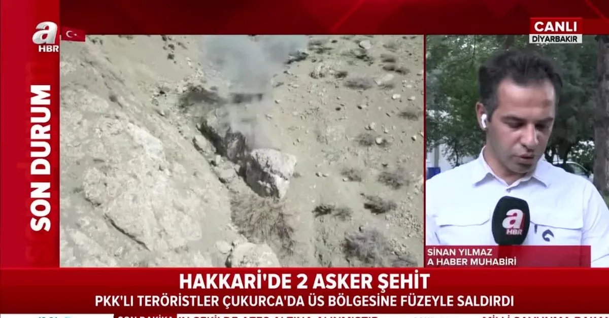 Son Dakika Hakkari De 2 Asker Sehit Oldu Ahaber Son Dakika Video Izle