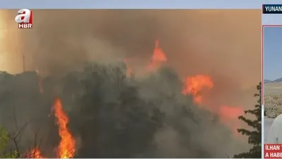 Yunanistan’da orman yangınları sürüyor