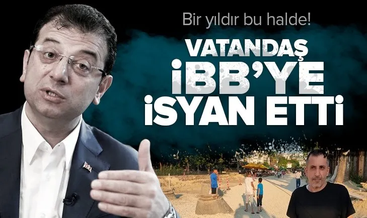Büyükçekmece sahil düzenlemesi bir yıldır bitmedi! Vatandaş İBB’ye isyan etti