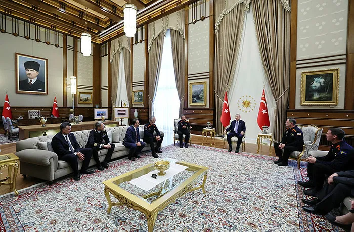 Başkan Erdoğan Ax-3 Uzay Misyonu mürettebatını kabul etti