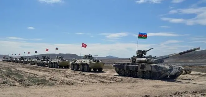Türkiye ve Azerbaycan ordularından ortak tatbikat