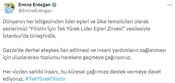 emine-erdogandan-gazze-icin-ortak-cagri-paylasimi-herkes-icin-adil-ve-surdurulebilir-baris-1700332925430.jpg Emine Erdoğan'dan ''Gazze için ortak çağrı'' paylaşımı: Herkes için adil ve sürdürülebilir barış... - 1