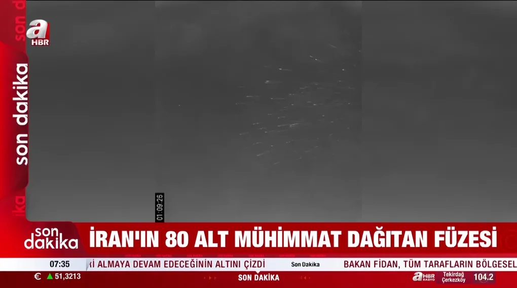 İran'dan İsrail'e en şiddetli saldırı