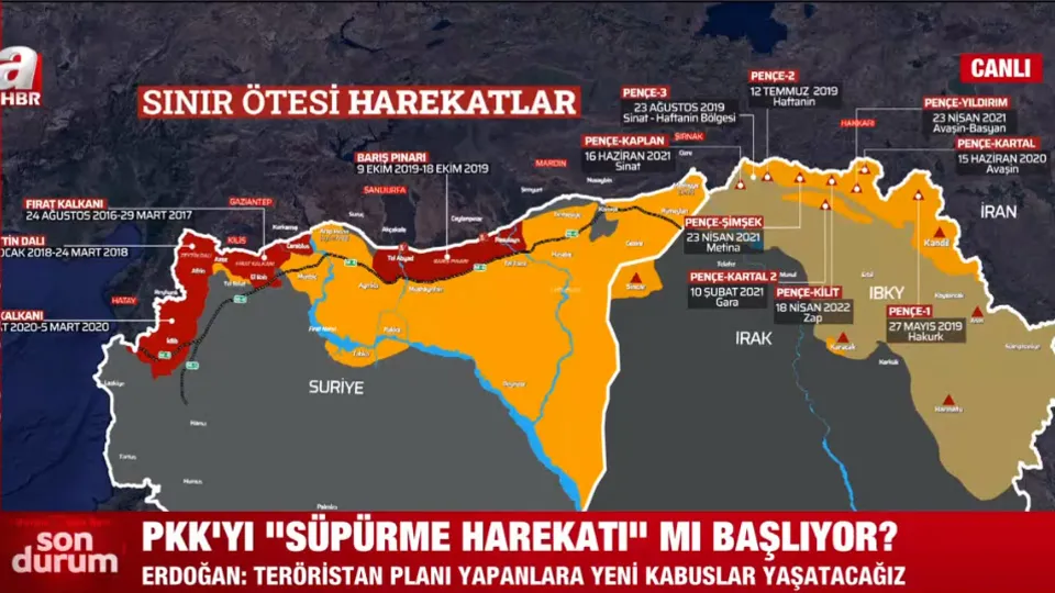 PKK’yı süpürme harekatı mı başlıyor?