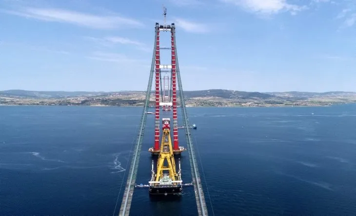 1915 Çanakkale Köprüsü kaç metre | Türkiye’nin gurur projesinde bir ilk daha!