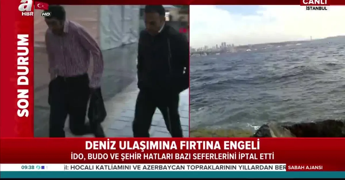 Yola çıkacaklar dikkat! Seferler iptal edildi | VİDEO