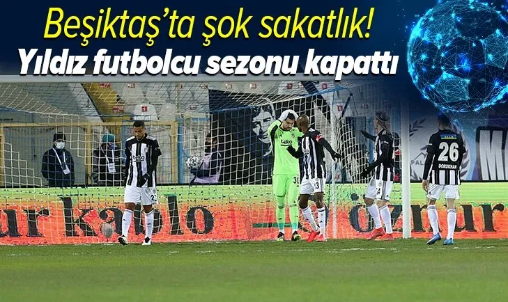Son dakika spor haberleri | Beşiktaş’ta dizinden sakatlanan Cenk Tosun sezonu kapattı