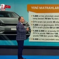 Son dakika: Yeni matrahlar ne oldu? Fiyatlar nasıl değişti? Otomobilde ÖTV sonrası fiyatları nasıl değişti? İşte eski ve yeni fiyatlar...