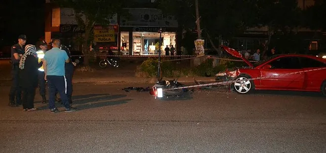 Tekirdağ'da korkunç kaza! Sürücü firar etti