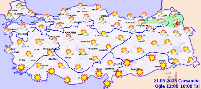 Afrika kökenli yaz geliyor: O iller 35 dereceyi görecek! O tarihten sonra kırkikindi yağışlarına dikkat! 11