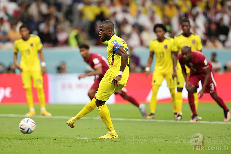 2022 Dünya Kupası'na Fenerbahçeli Enner Valencia dokunuşu! İlk golü atarak tarihe geçti 9