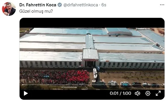 Sağlık Bakanı Fahrettin Koca: İnsanlık ve merhamette öndeyiz